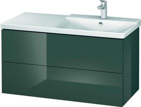 Duravit Waschtischunterbau L-CUBE 1020x481x555mm dolomiti grey hochglanz