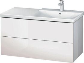 Duravit Waschtischunterbau L-CUBE 1020x481x555mm weiß hochglanz