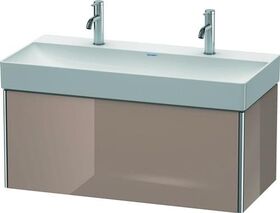 Duravit Waschtischunterbau XSQUARE 397x984x460mm cappuccino hochglanz