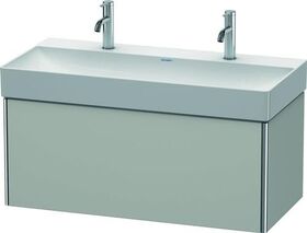 Duravit Waschtischunterbau XSQUARE 397x984x460mm betongrau matt