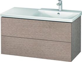 Duravit Waschtischunterbau L-CUBE 1020x481x555mm eiche kaschmir