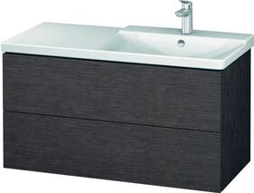 Duravit Waschtischunterbau L-CUBE 1020x481x555mm eiche dunkel gebürstet