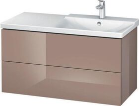 Duravit Waschtischunterbau L-CUBE 1020x481x555mm cappuccino hochglanz