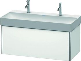 Duravit Waschtischunterbau XSQUARE 397x984x460mm weiß matt