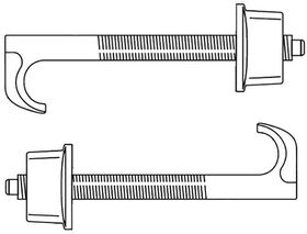 Laufen Montageset für Kartell 812331/2