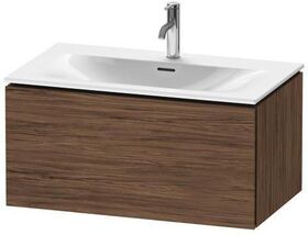 Duravit Waschtischunterbau L-CUBE 820x481mm 1 Ausz. we ma ES NB mitte