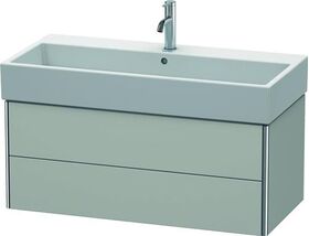 Duravit Waschtischunterbau XSQUARE 397x984x460mm betongrau matt