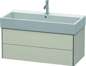 Duravit Waschtischunterbau XSQUARE 397x984x460mm taupe matt