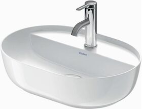 Duravit Aufsatzbecken LUV o ÜL m HLB 500x350mm 1 HL we sdm WG