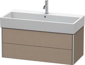 Duravit Waschtischunterbau XSQUARE 397x984x460mm leinen