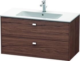 Duravit Waschtischunterbau BRIOSO Griffe chr 553x1020x479mm NB dunkel