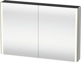 Duravit Spiegelschrank XSQUARE 1200x800x156mm 27 W No weiß seidenmatt