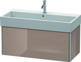 Duravit Waschtischunterbau XSQUARE 397x984x460mm cappuccino hochglanz