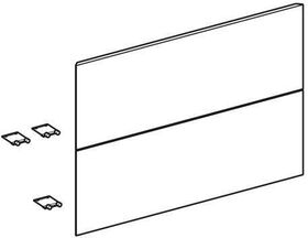 Geberit Frontschublade Set f WTU One 900mm mattschwarz