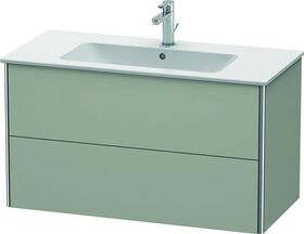 Duravit Waschtischunterbau XSQUARE 560x1010x478mm taupe seidenmatt