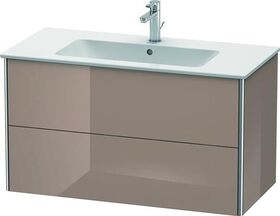 Duravit Waschtischunterbau XSQUARE 560x1010x478mm cappuccino hochglanz