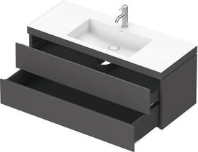 Duravit Waschtischunterbau L-CUBE m WT Vero Air 500x1200x480mm 1 HL gra ma