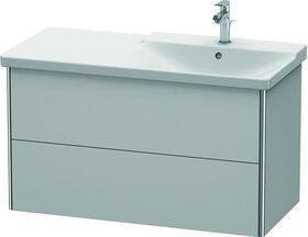 Duravit Waschtischunterbau XSQUARE Be re 565x1010x473mm Nord. we seidenmatt