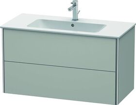 Duravit Waschtischunterbau XSQUARE 560x1010x478mm betongrau matt