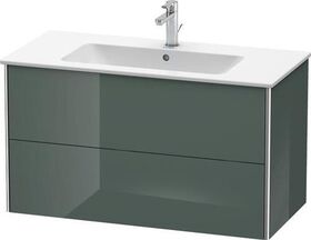 Duravit Waschtischunterbau XSQUARE 560x1010x478mm dolomiti grey hochglanz