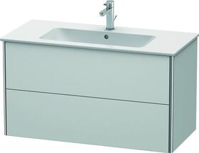 Duravit Waschtischunterbau XSQUARE 560x1010x478mm weiß seidenmatt