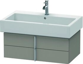 Duravit Waschtischunterbau VERO 431x750x298mm basalt matt