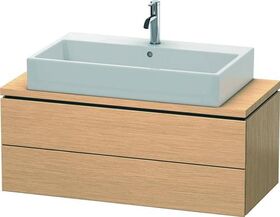 Duravit Konsolenunterschrank L-CUBE 400x1020x477mm eiche gebürstet