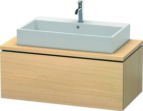 Duravit Konsolenunterschrank L-CUBE 400x1020x547mm mediterrane eiche