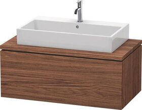 Duravit Waschtischunterbau L-CUBE 1020x547mm 2 Schubk we hgl La ES Ah Mi.