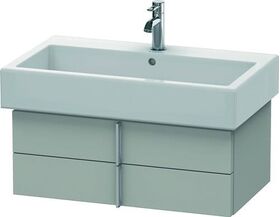 Duravit Waschtischunterbau VERO 431x750x298mm betongrau matt