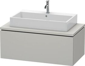 Duravit Waschtischunterbau L-CUBE 1020x547mm 1 Ausz. we ma ES NB mitte