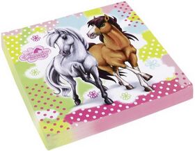 Servietten Charming Horses, 1Pack mit 20 Servietten