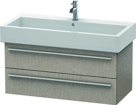 Duravit Waschtischunterbau X-LARGE 443x950x448mm eiche kaschmir