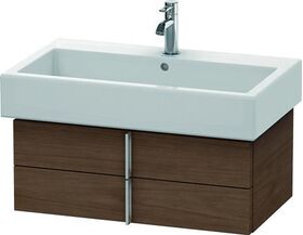 Duravit Waschtischunterbau VERO 431x750x298mm amerik. nussbaum