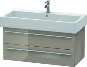 Duravit Waschtischunterbau X-LARGE 443x950x448mm cappucino hochglanz