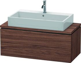 Duravit Konsolenunterschrank L-CUBE 400x1020x477mm nussbaum dunkel