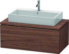 Duravit Konsolenunterschrank L-CUBE 400x1020x547mm nussbaum dunkel