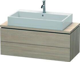 Duravit Konsolenunterschrank L-CUBE 400x1020x477mm pine silver