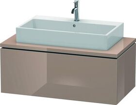 Duravit Konsolenunterschrank L-CUBE 400x1020x547mm cappuccino hochglanz