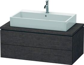 Duravit Konsolenunterschrank L-CUBE 400x1020x547mm eiche dunkel gebürstet