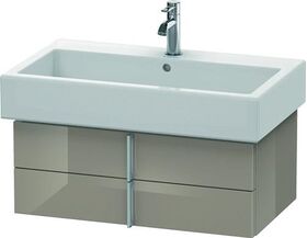 Duravit Waschtischunterbau VERO 431x750x298mm cappuccino hochglanz