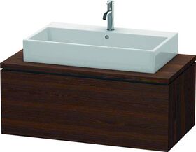 Duravit Konsolenunterschrank L-CUBE 400x1020x547mm nussbaum gebürstet