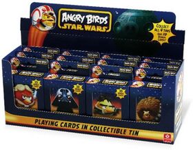 Star Wars Angry Birds Spielkarten Sammelbox, 1 Stück