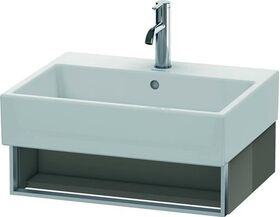 Duravit Waschtischunterbau VERO AIR 155x584x431mm flannel grey hochglanz