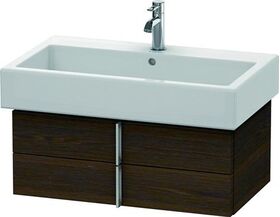 Duravit Waschtischunterbau VERO 431x750x298mm nussbaum gebürstet