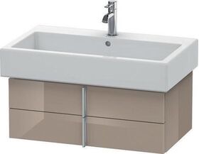 Duravit Waschtischunterbau VERO 431x750x298mm flannel grey seidenmatt