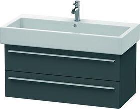 Duravit Waschtischunterbau X-LARGE 443x950x448mm graphit matt