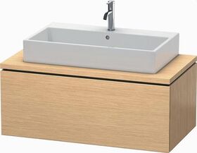 Duravit Konsolenunterschrank L-CUBE 400x1020x547mm eiche gebürstet