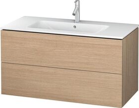 Duravit Waschtischunterbau L-CUBE 1020x481x550mm europäische eiche