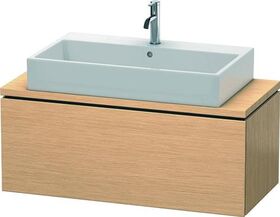 Duravit Konsolenunterschrank L-CUBE 400x1020x477mm eiche gebürstet